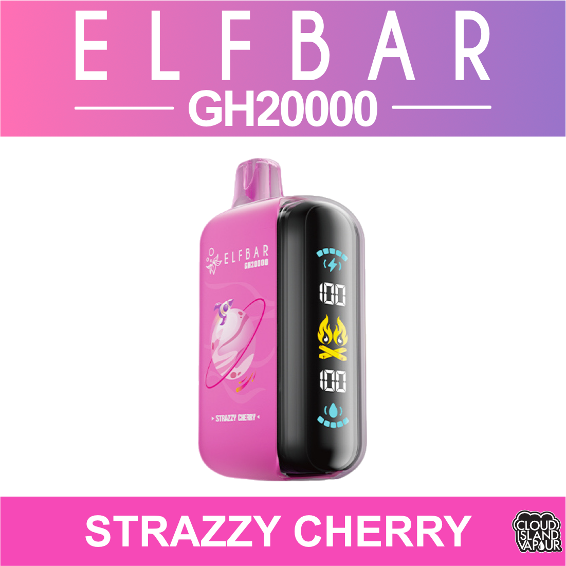 ELF BAR GH20000 Strazzy Cherry