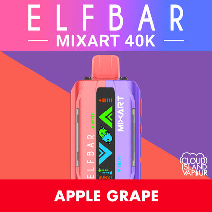 ELF BAR MIXART 40K Apple Grape