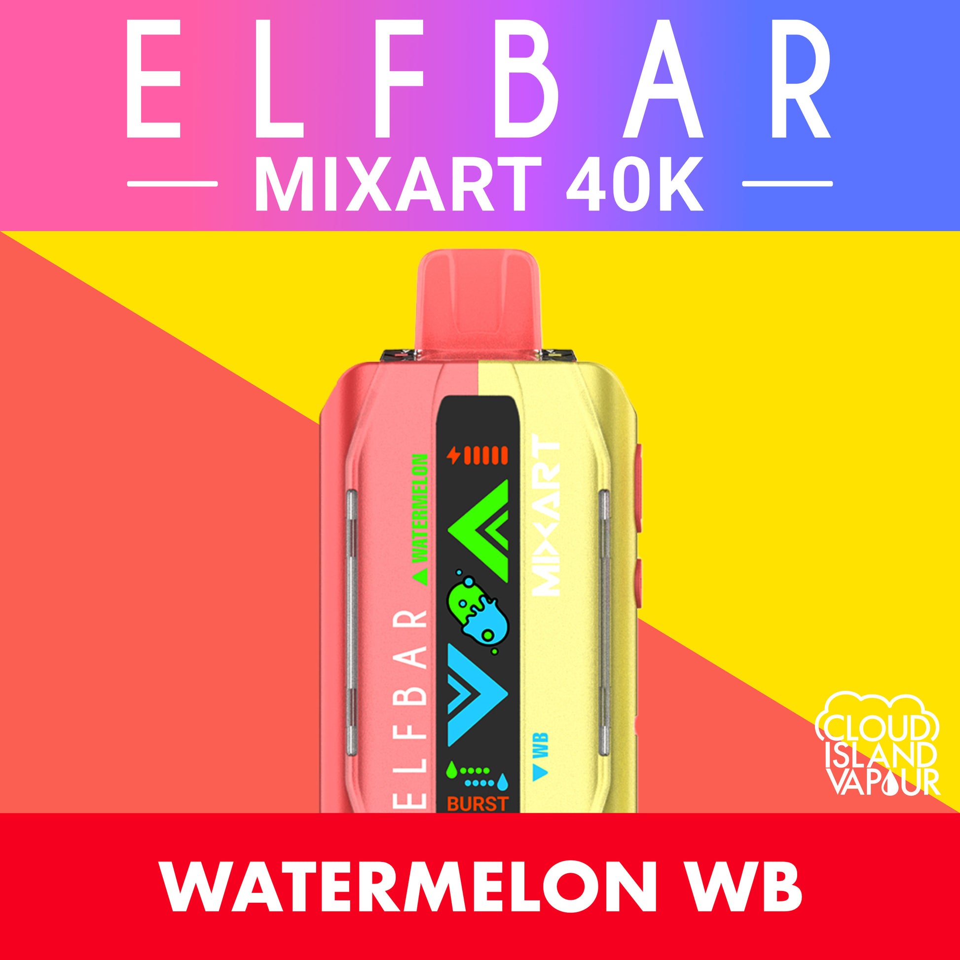 ELF BAR MIXART 40K Watermelon WB