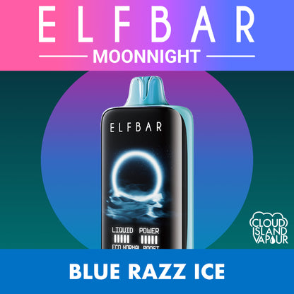 ELF BAR MOONNIGHT 70K Blue Razz Ice