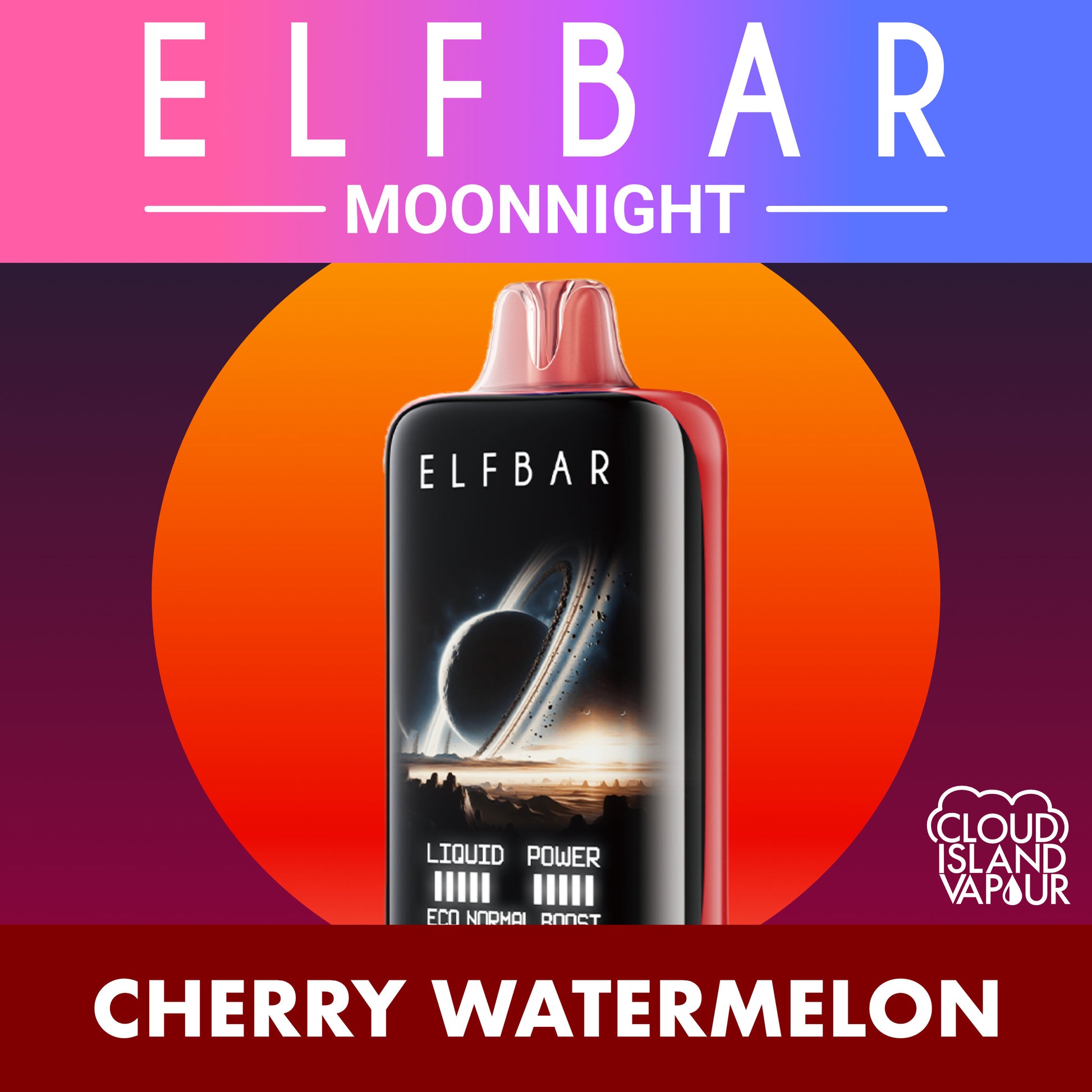 ELF BAR MOONNIGHT 70K Cherry Watermelon