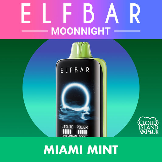 ELF BAR MOONNIGHT 70K Miami Mint