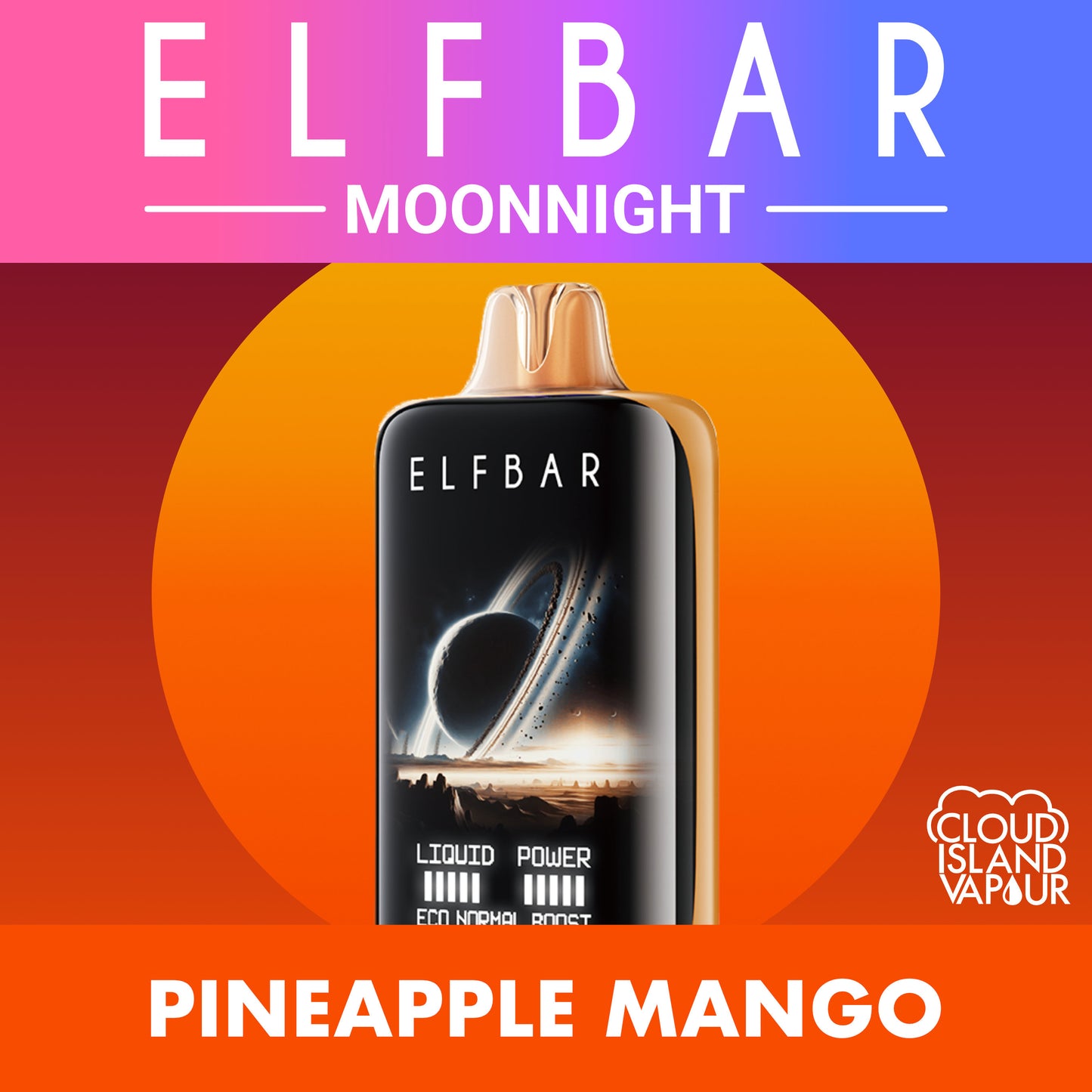 ELF BAR MOONNIGHT 70K Pineapple Mango