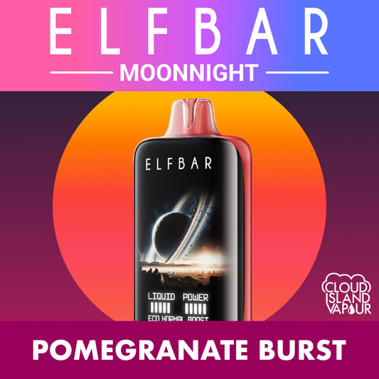 ELF BAR MOONNIGHT 70K Pomegranate Burst