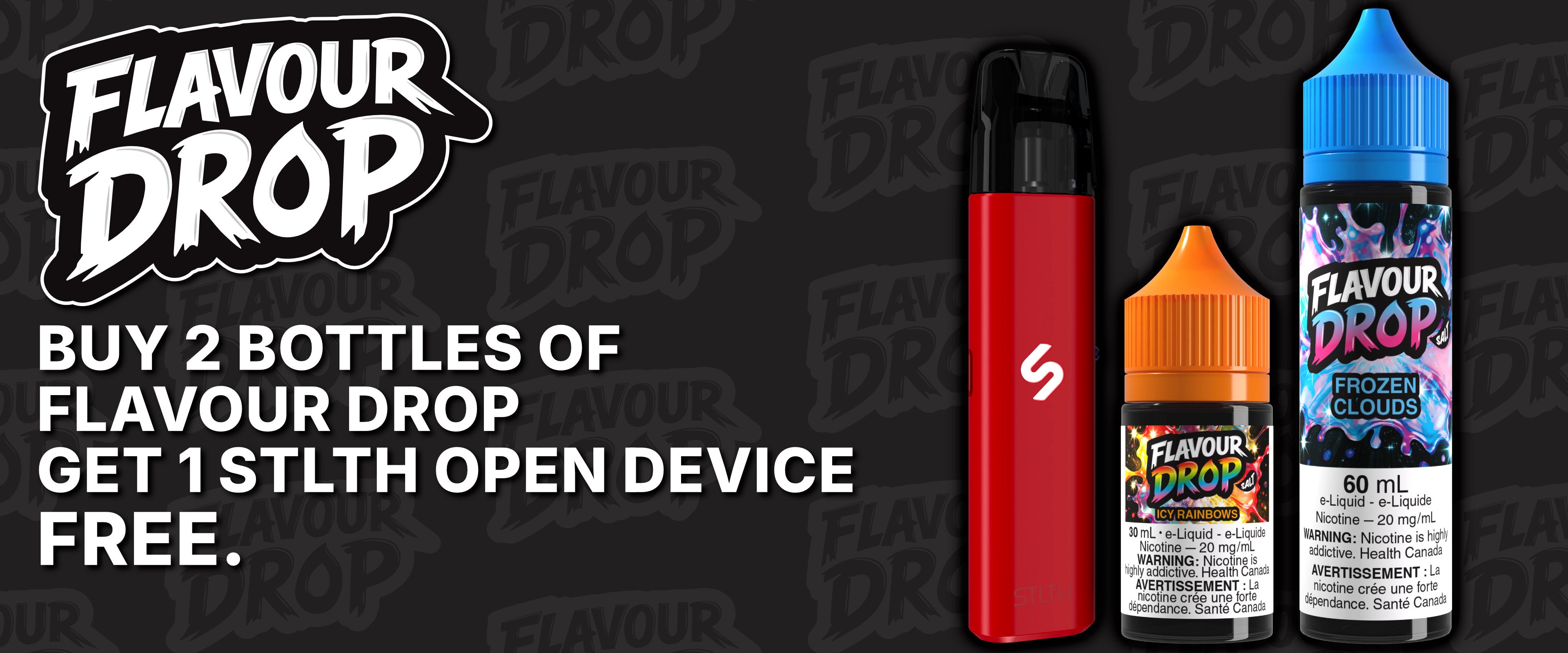 Flavour Drop FREE OFFER Banner