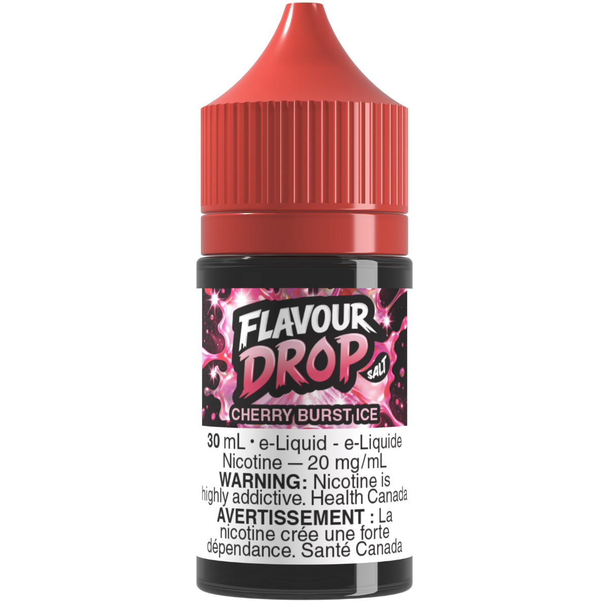 Flavour Drop Salt Nic E-Liquid Cherry Burst Ice