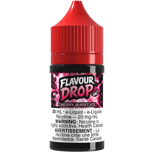 Flavour Drop Salt Nic E-Liquid Cherry Burst Ice