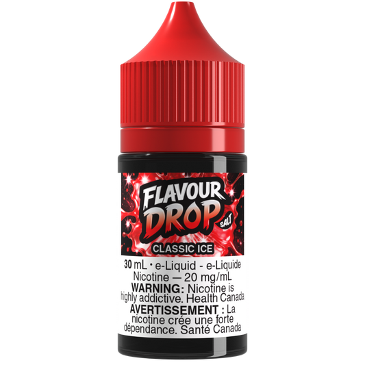 Flavour Drop Salt Nic E-Liquid Classic Ice