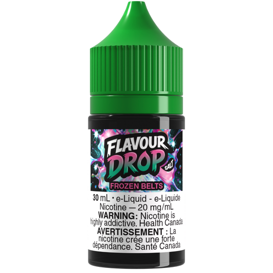Flavour Drop Salt Nic E-Liquid Frozen Belts