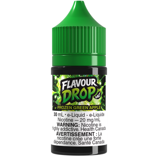 Flavour Drop Salt Nic E-Liquid Frozen Green Apple