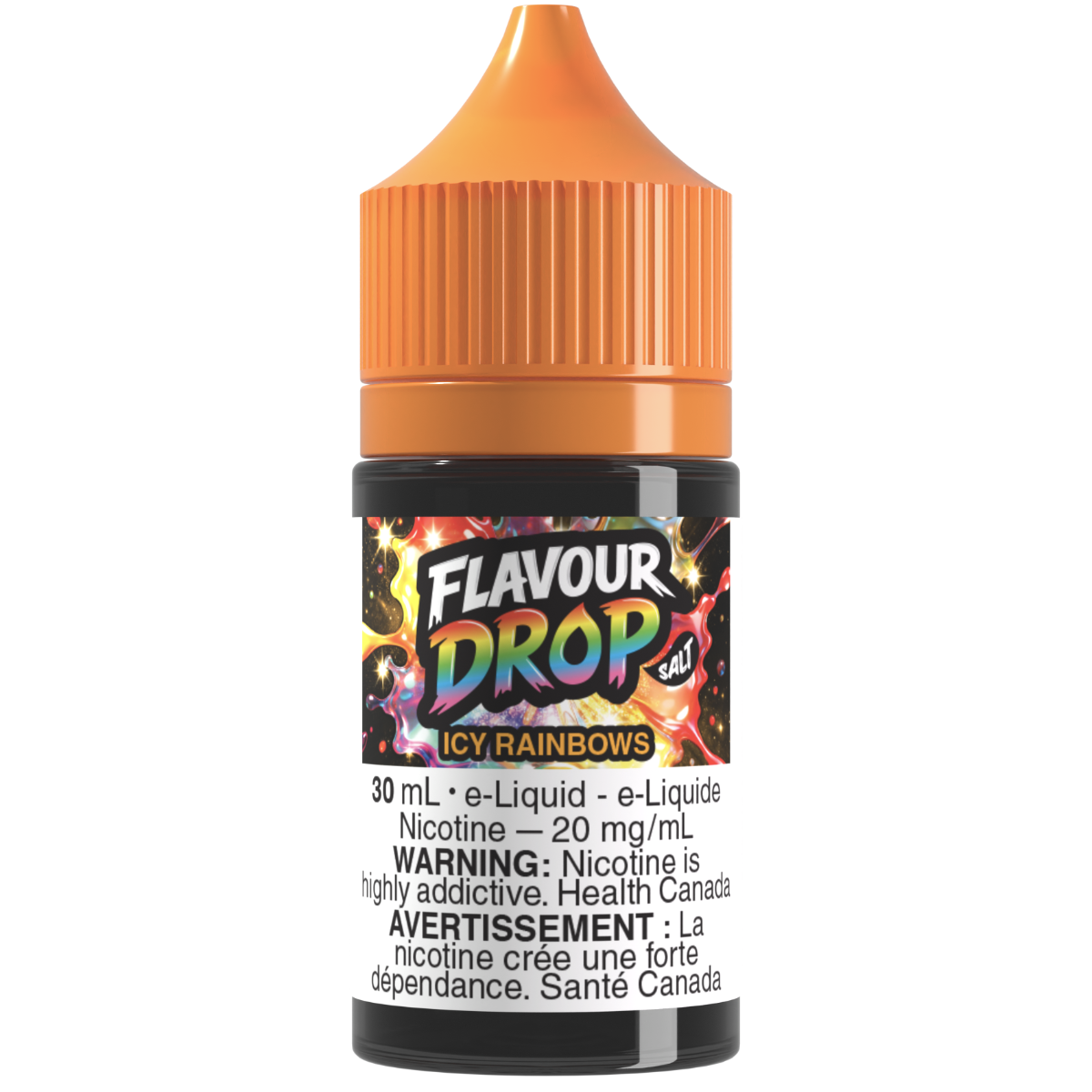Flavour Drop Salt Nic E-Liquid Icy Rainbow