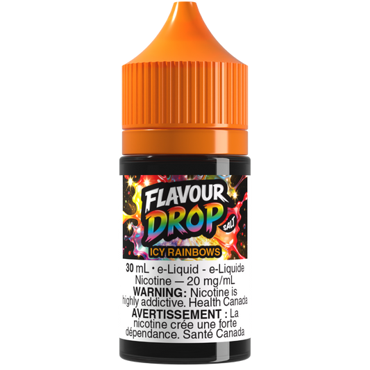 Flavour Drop Salt Nic E-Liquid Icy Rainbow