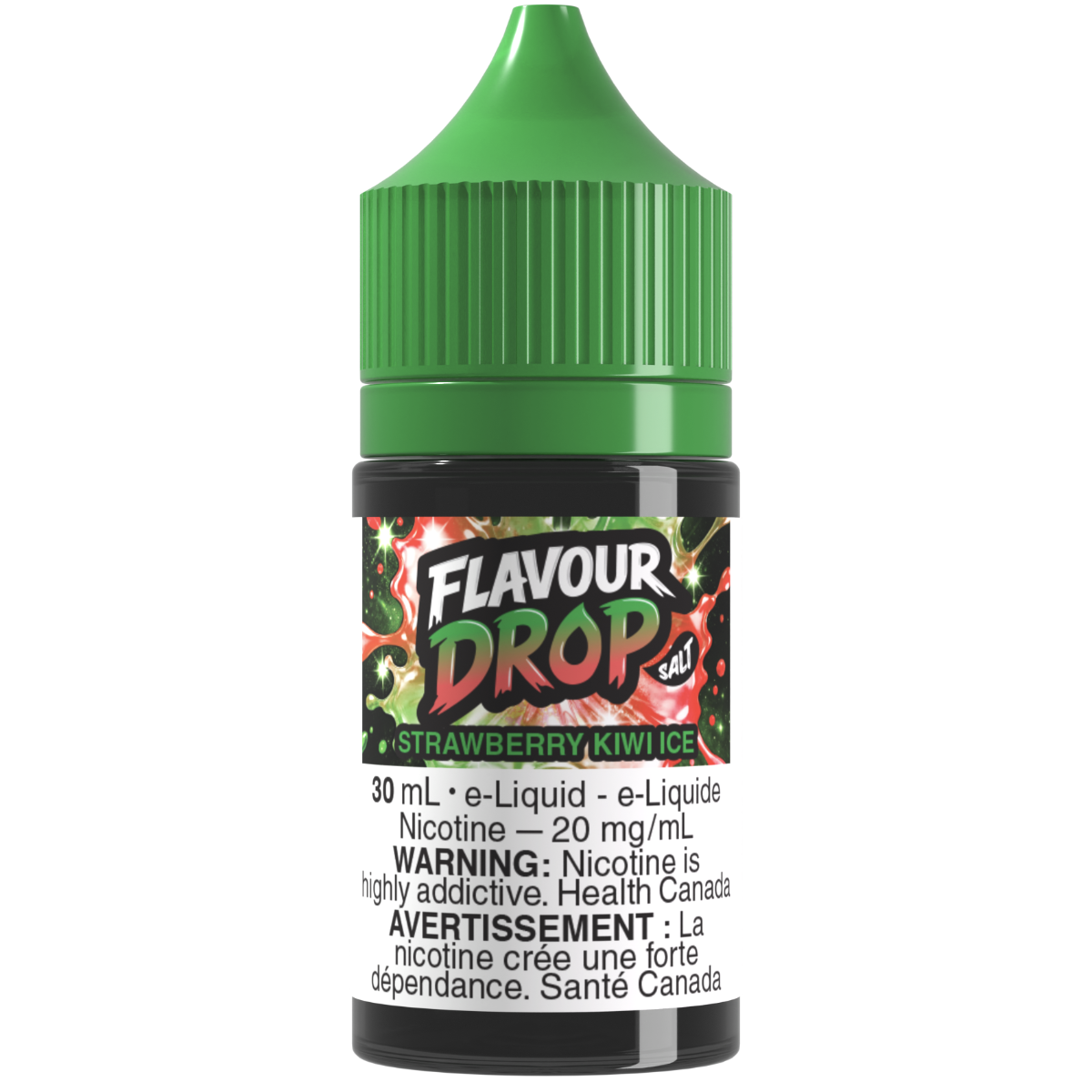 Flavour Drop Salt Nic E-Liquid Strawberry Kiwi Ice