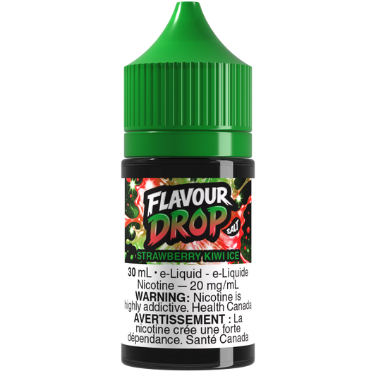 Flavour Drop Salt Nic E-Liquid Strawberry Kiwi Ice