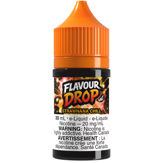 Flavour Drop Salt Nic E-Liquid Strawnana Chill