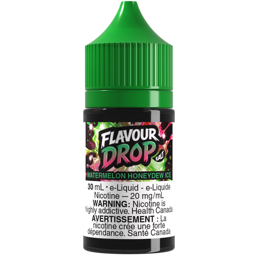 Flavour Drop Salt Nic E-Liquid Watermelon Honeydew Ice