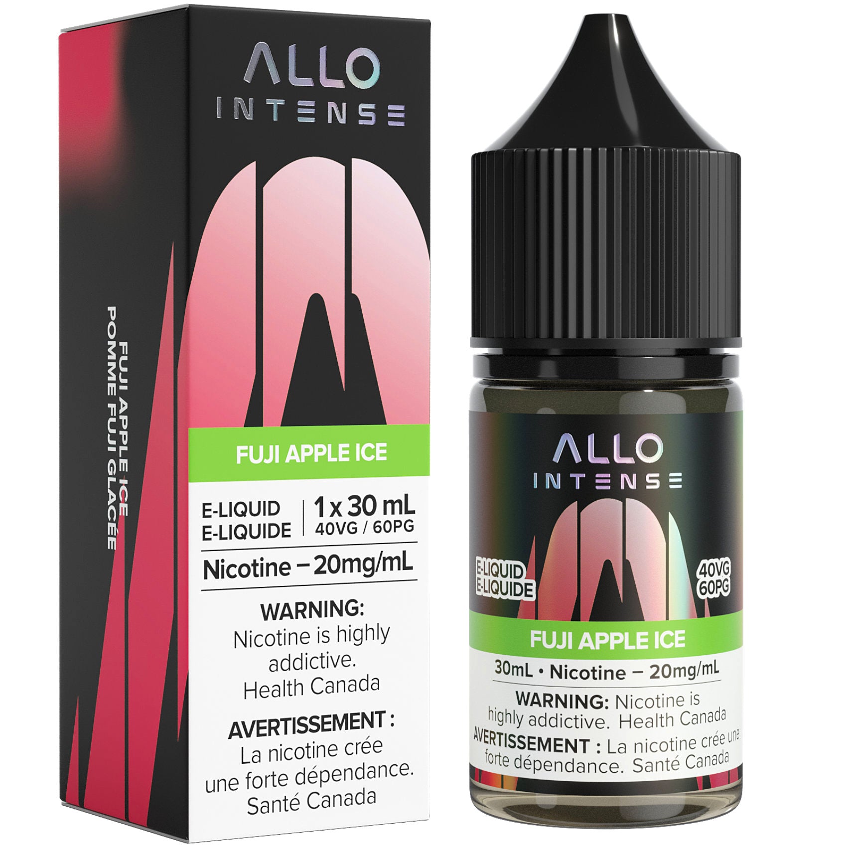 Allo Intense E-Liquid - Fuji Apple Ice Cloud Island Vapour Allo Intense E-Liquid - Fuji Apple Ice Cloud Island Vapour