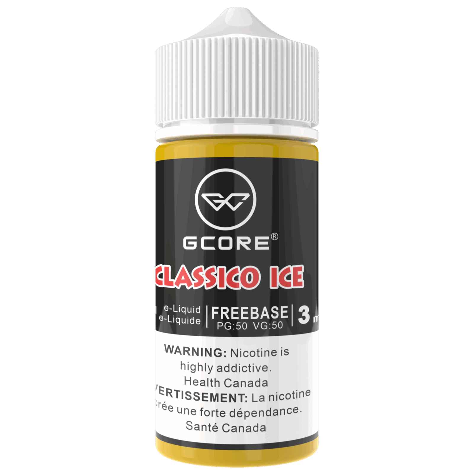 GCORE 100mL E-Liquid 3mg Classico Ice