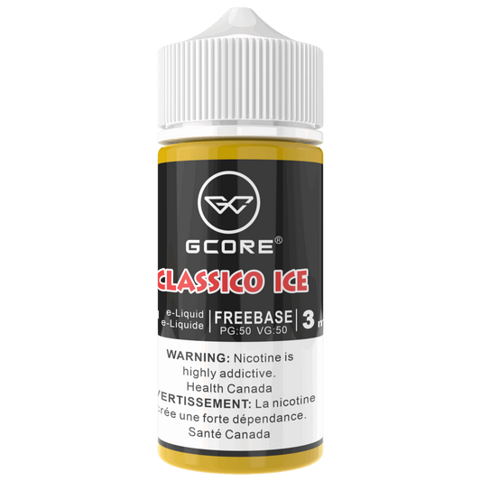 GCORE 100mL E-Liquid 3mg Classico Ice