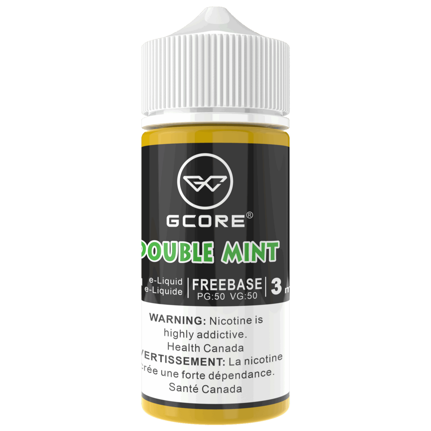 GCORE 100mL E-Liquid 3mg Double Mint