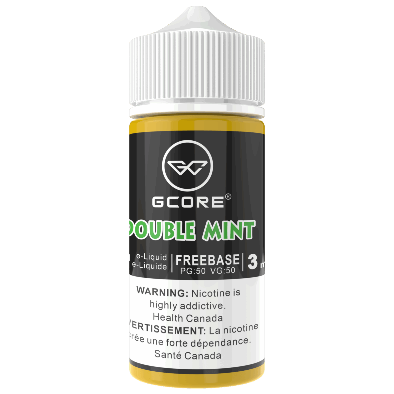 GCORE 100mL E-Liquid 3mg Double Mint