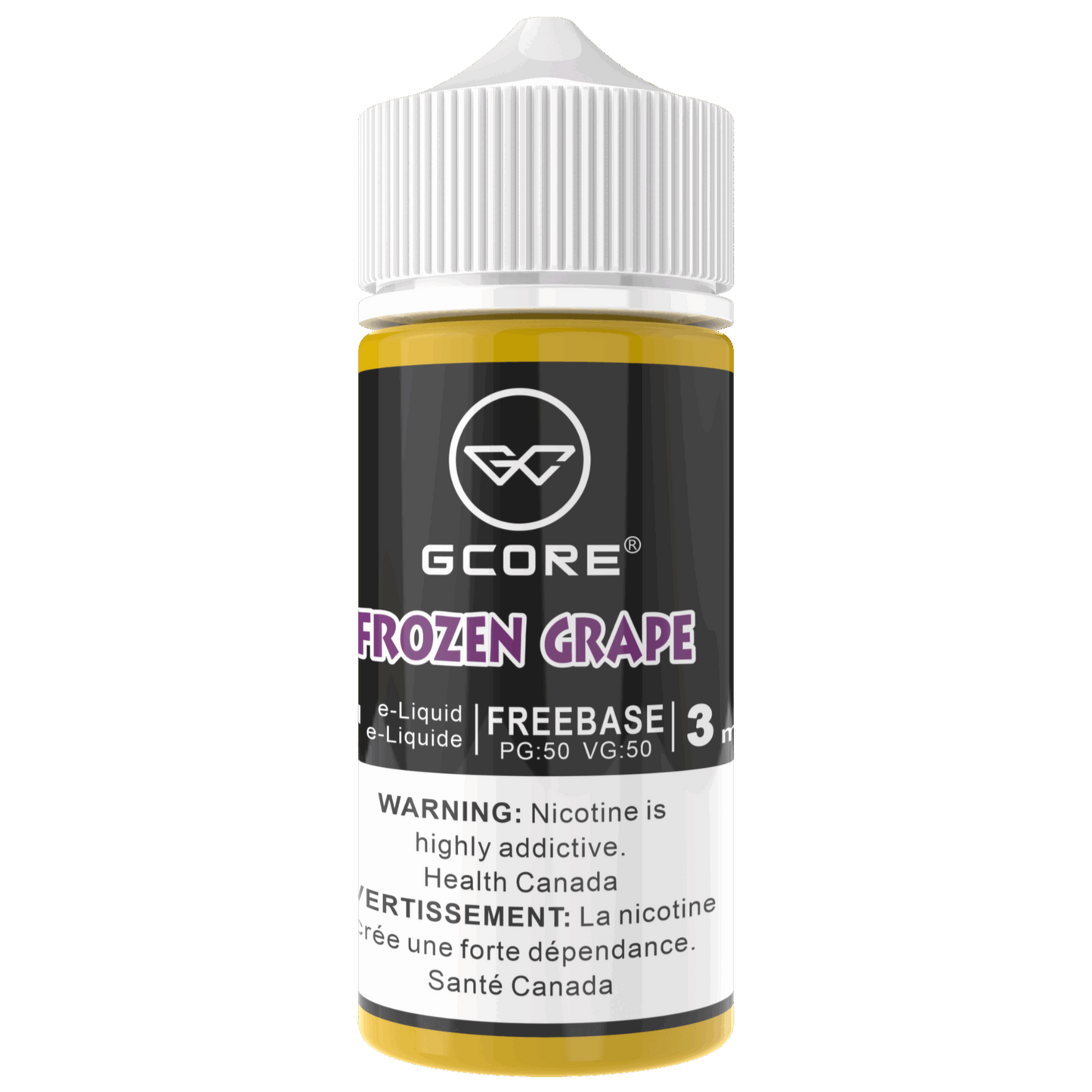 GCORE 100mL E-Liquid 3mg Frozen Grape