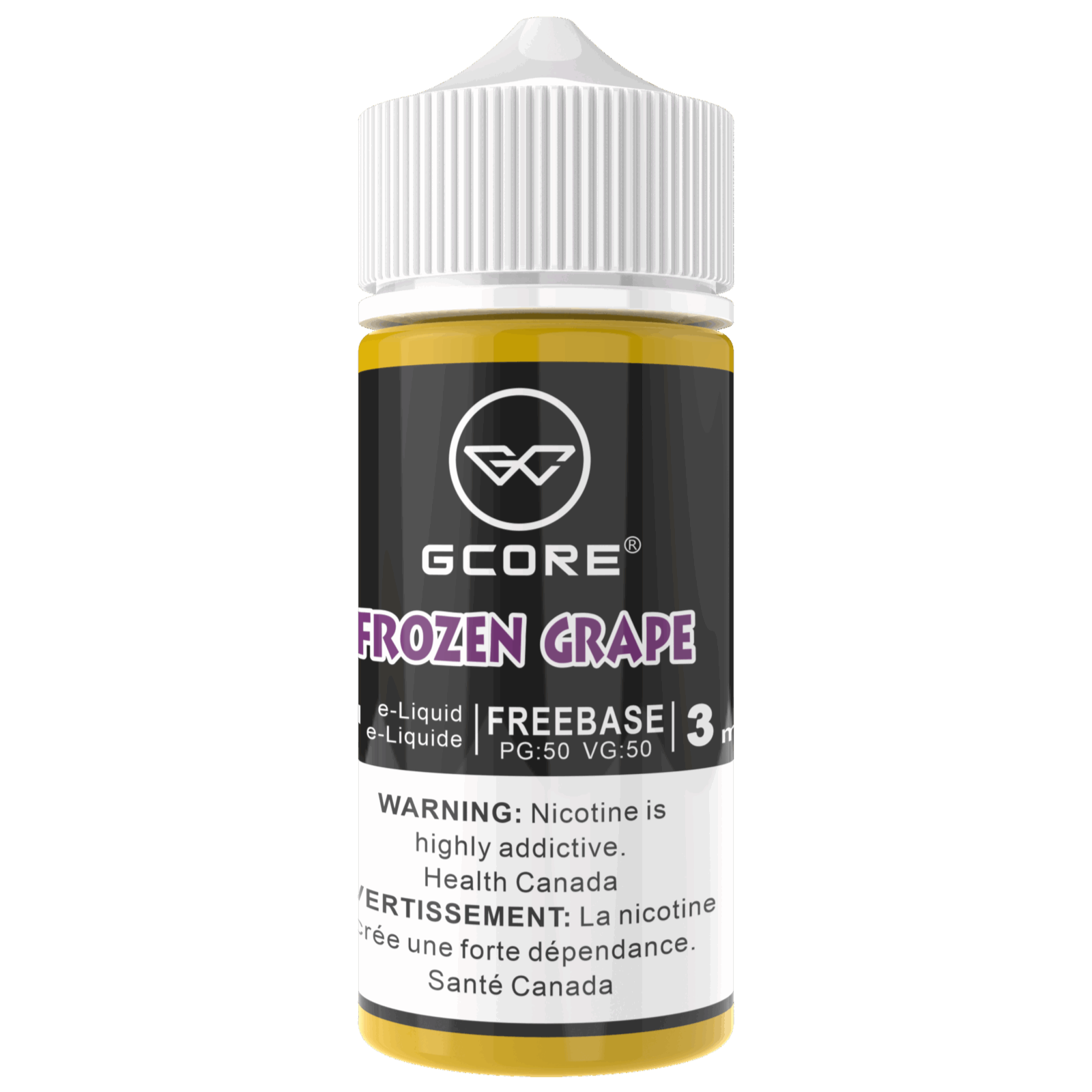 GCORE 100mL E-Liquid 3mg Frozen Grape