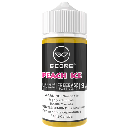 GCORE 100mL E-Liquid 3mg Peach Ice