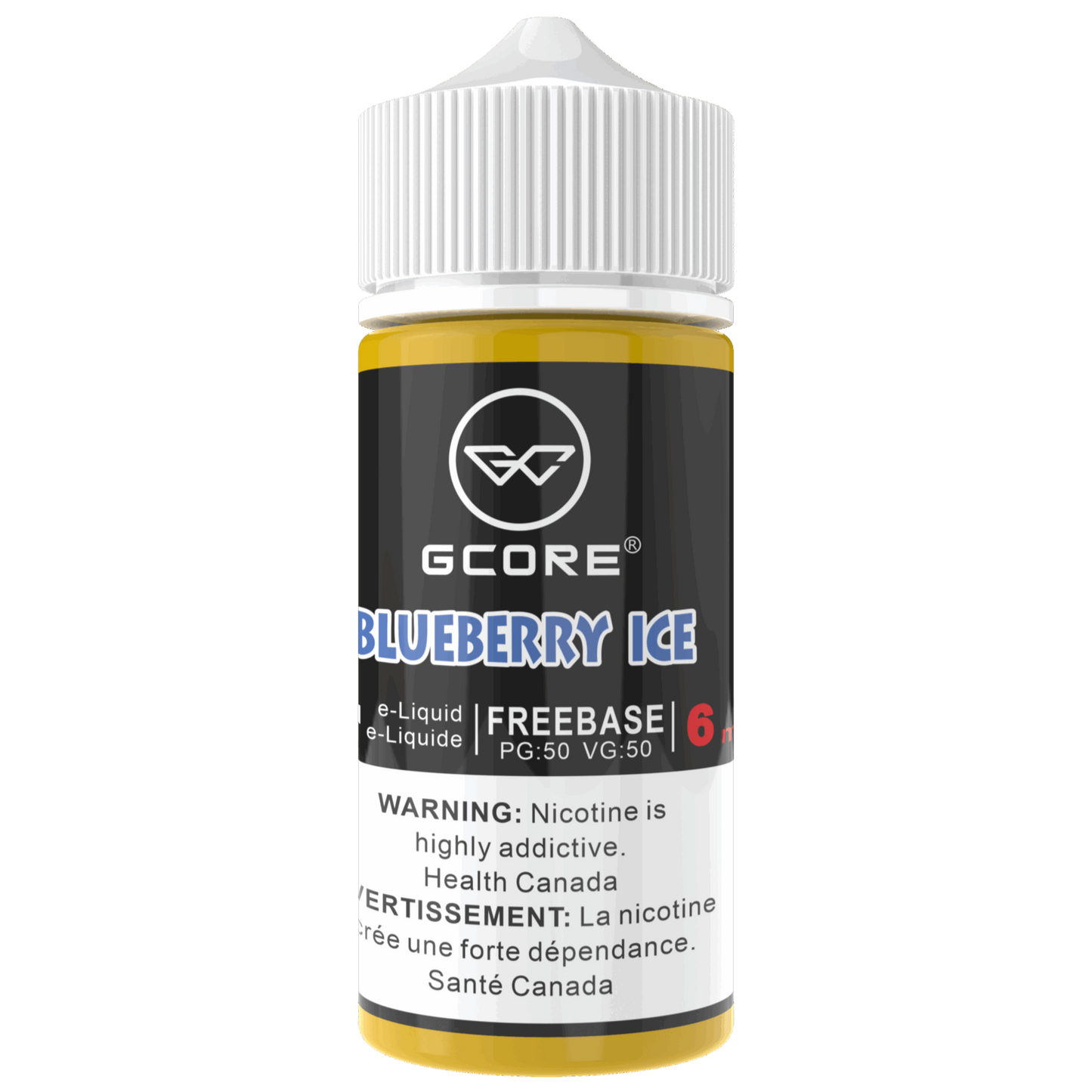 GCORE 100mL E-Liquid 6mg Blueberry Ice
