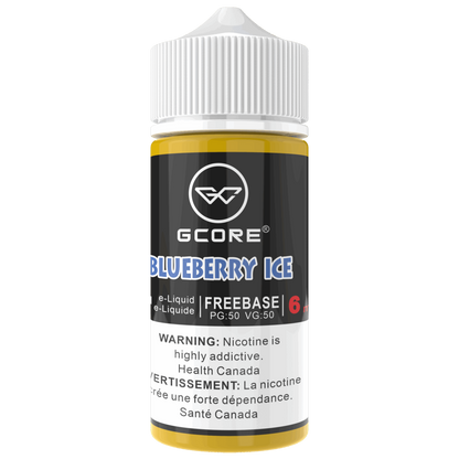 GCORE 100mL E-Liquid 6mg Blueberry Ice