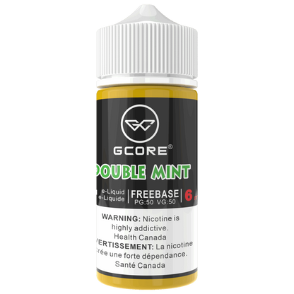 GCORE 100mL E-Liquid 6mg Double Mint