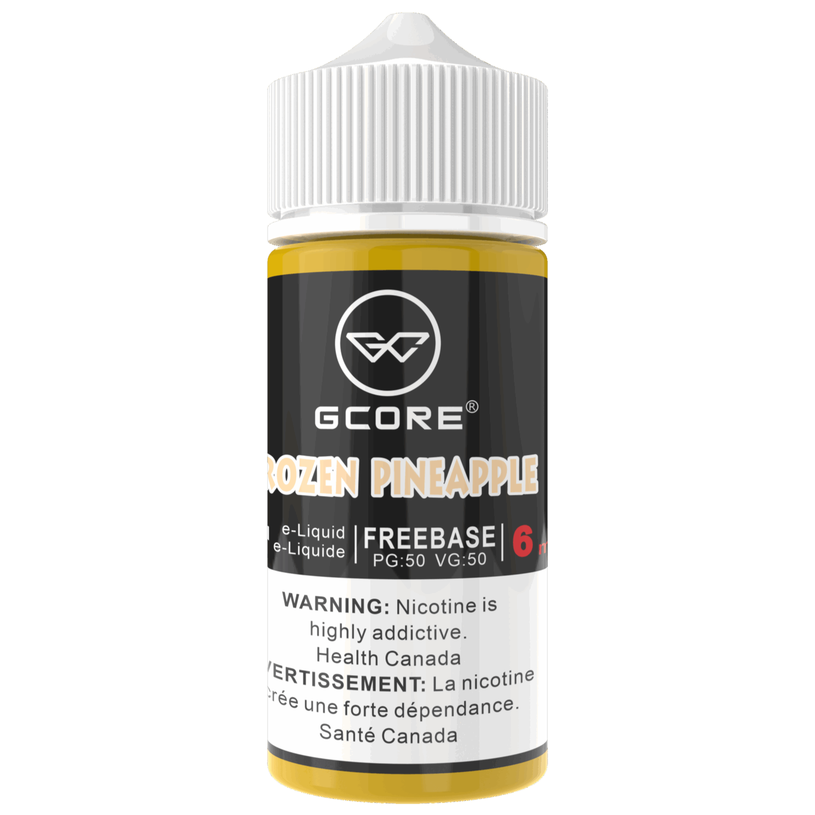 GCORE 100mL E-Liquid 6mg Frozen Pineapple