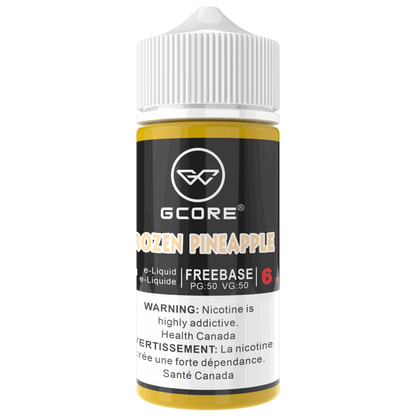 GCORE 100mL E-Liquid 6mg Frozen Pineapple