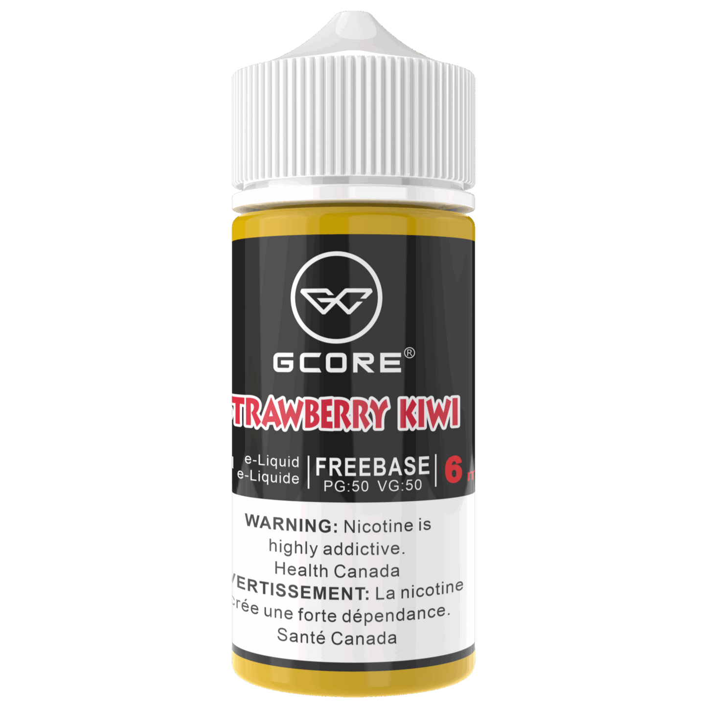 GCORE 100mL E-Liquid 6mg Strawberry Kiwi