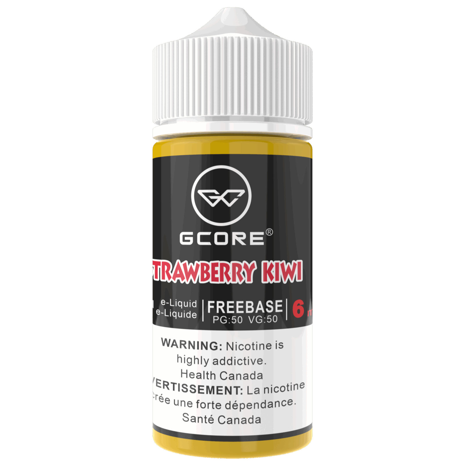 GCORE 100mL E-Liquid 6mg Strawberry Kiwi
