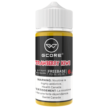 GCORE 100mL E-Liquid 6mg Strawberry Kiwi