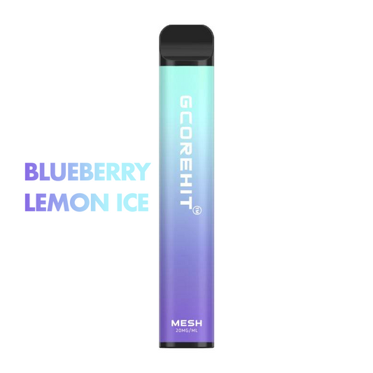 GCORE HIT 3000 puff disposable vape flavour Blueberry Lemon Ice