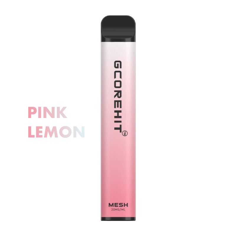 GCORE HIT 3000 puff disposable vape flavour Pink Lemon