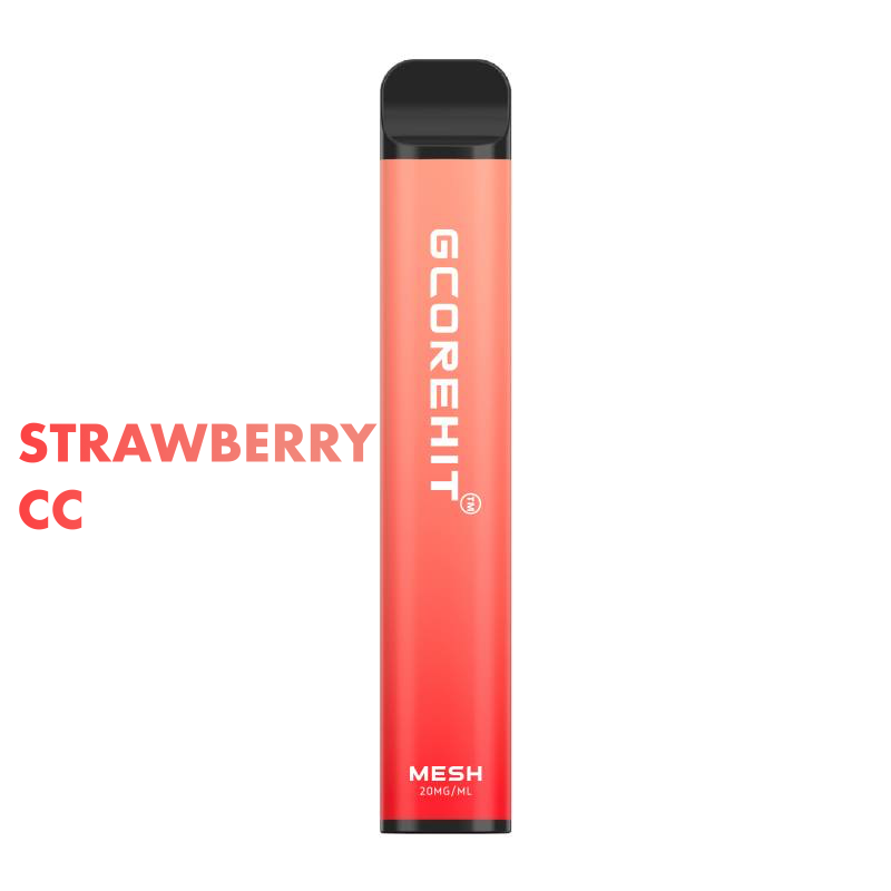 GCORE HIT 3000 puff disposable vape flavour Strawberry Cotton Candy