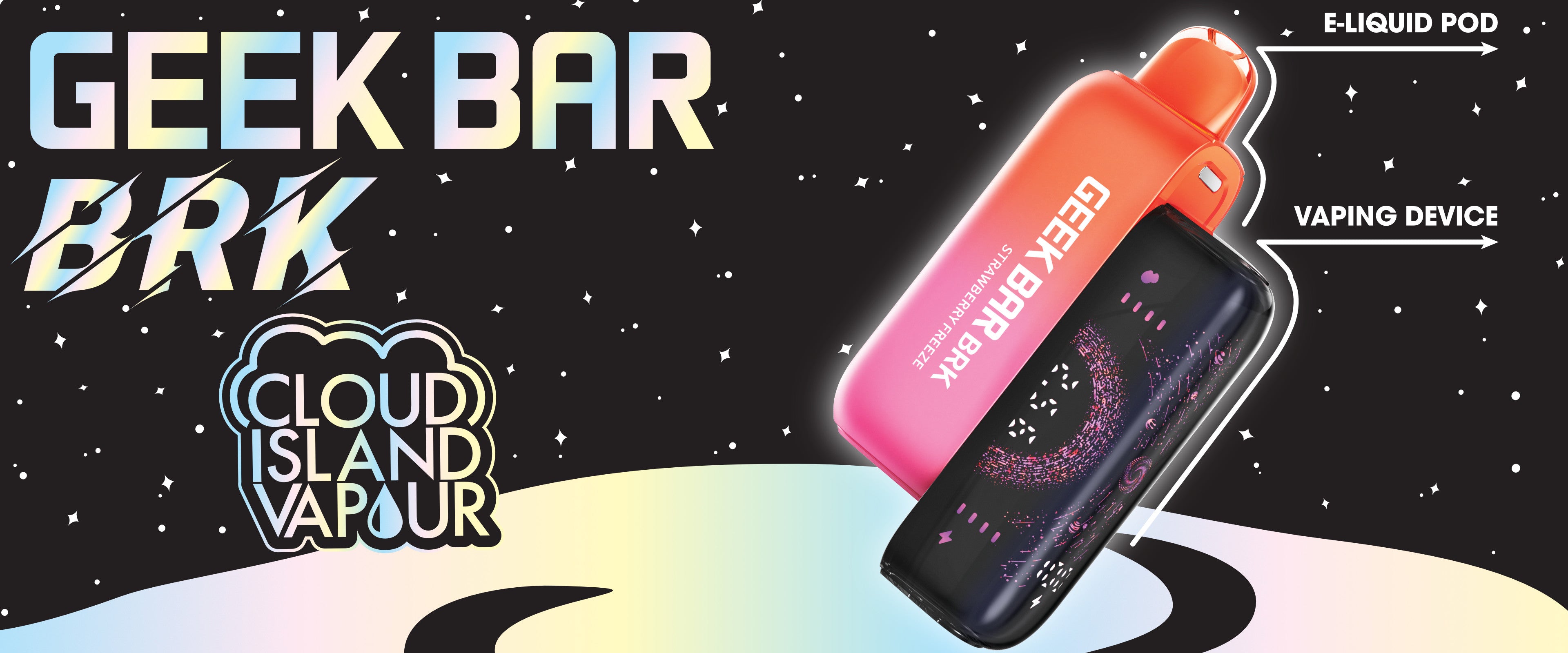 GEEK BAR BRK Banner