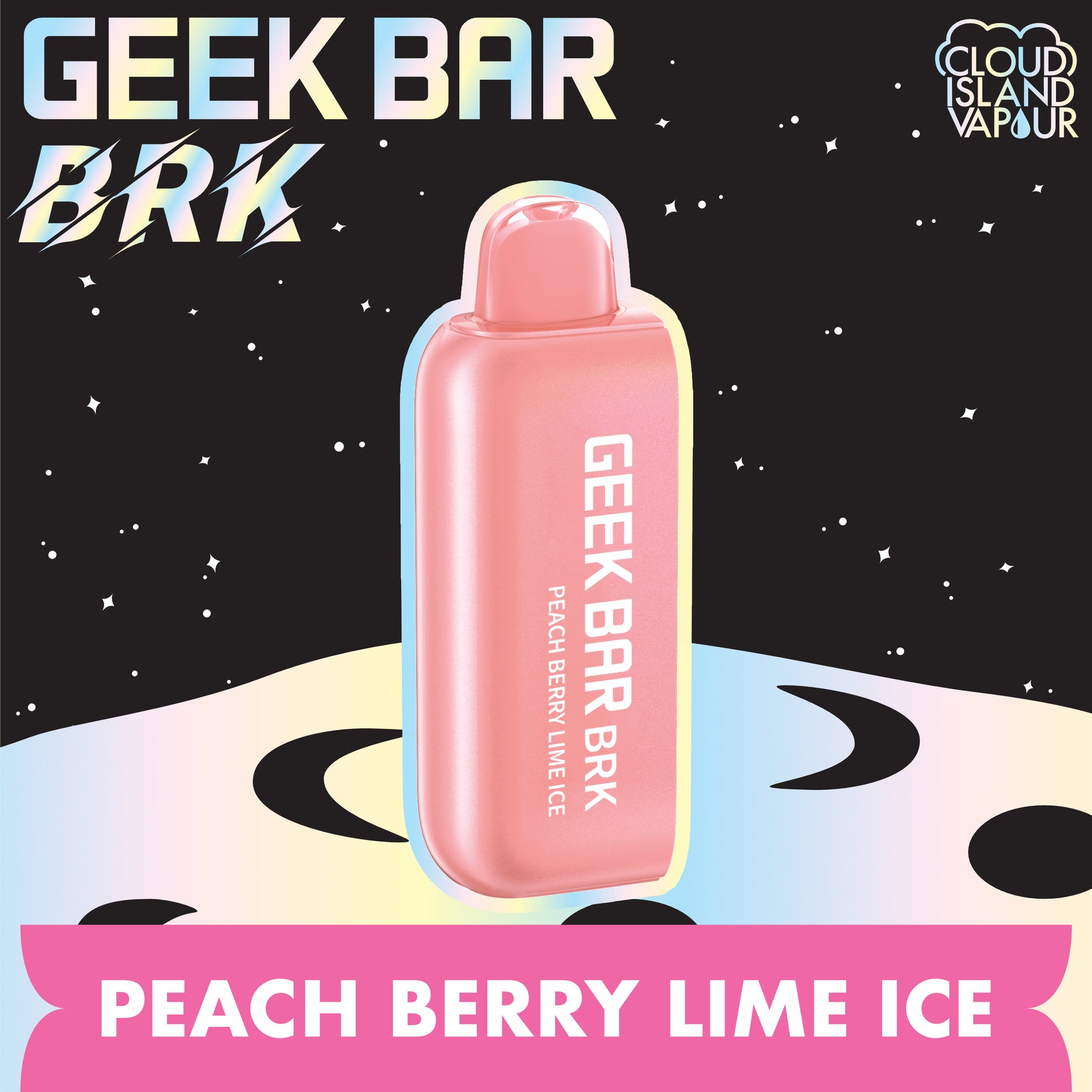 GEEK BAR BRK Pod Pack - Peach Berry Lime Ice Cloud Island Vapour GEEK BAR BRK Pod Pack - Peach Berry Lime Ice Cloud Island Vapour