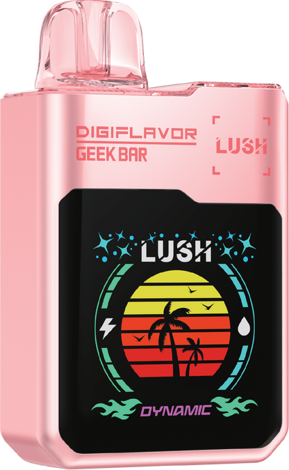 GEEK BAR DIGIFLAVOR LUSH Disposable Vape - Juicy Peach Ice Cloud Island Vapour GEEK BAR DIGIFLAVOR LUSH Disposable Vape - Juicy Peach Ice Cloud Island Vapour