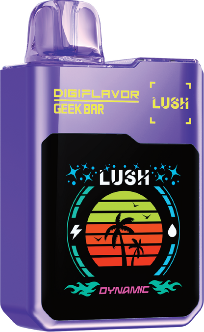 GEEK BAR DIGIFLAVOR LUSH Disposable Vape - Raspberry Ice Cloud Island Vapour GEEK BAR DIGIFLAVOR LUSH Disposable Vape - Raspberry Ice Cloud Island Vapour