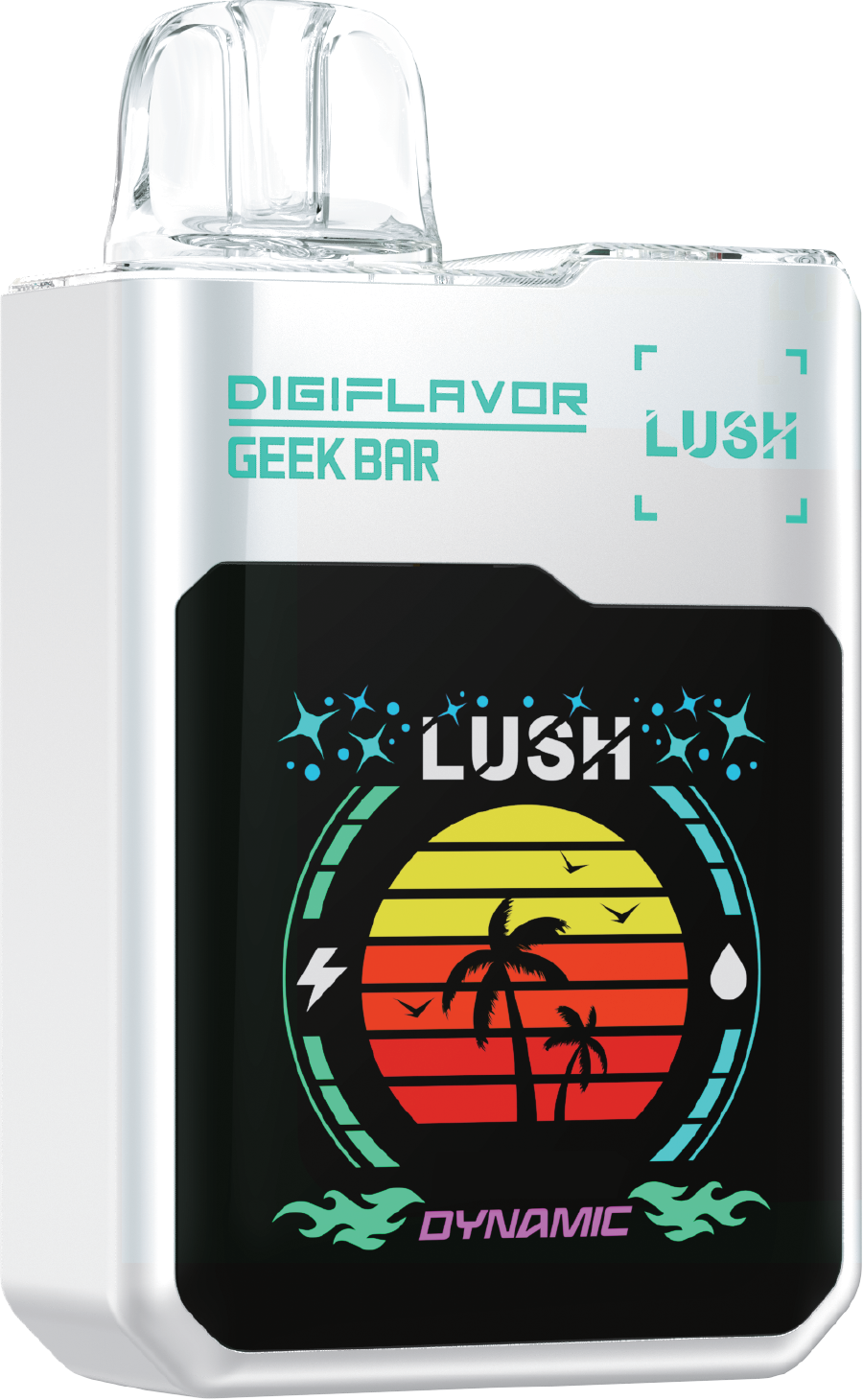 GEEK BAR DIGIFLAVOR LUSH Disposable Vape White Freeze