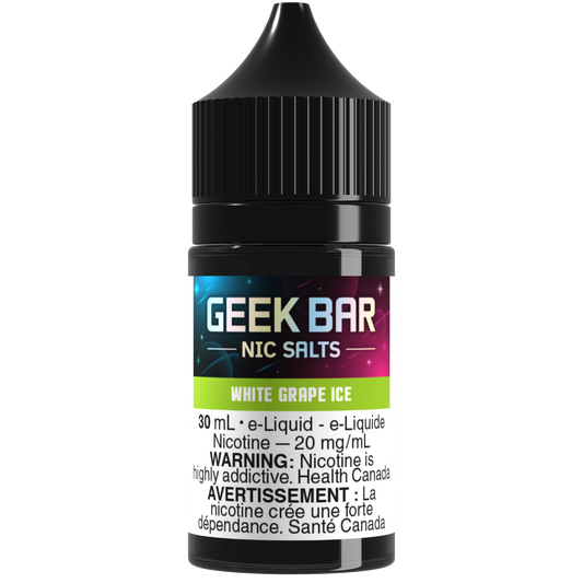 GEEK BAR Nic Salts White Grape Ice