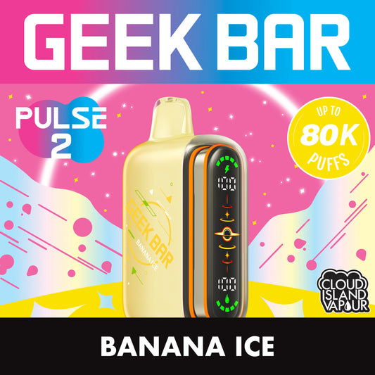 GEEK BAR PULSE 2 80K Banana Ice