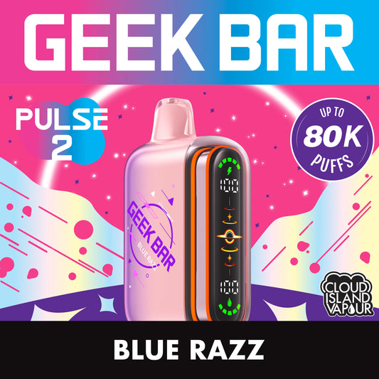 GEEK BAR PULSE 2 80K Blue Razz