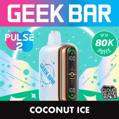 GEEK BAR PULSE 2 80K Coconut Ice