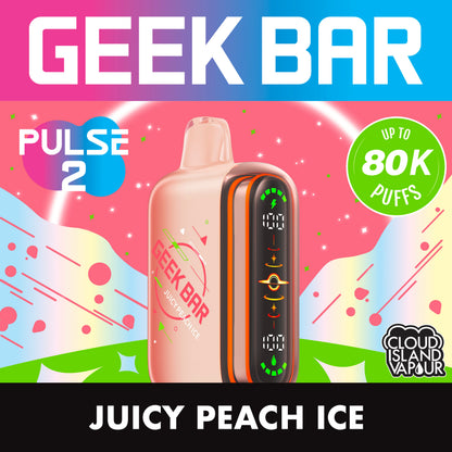 GEEK BAR PULSE 2 80K Juicy Peach Ice