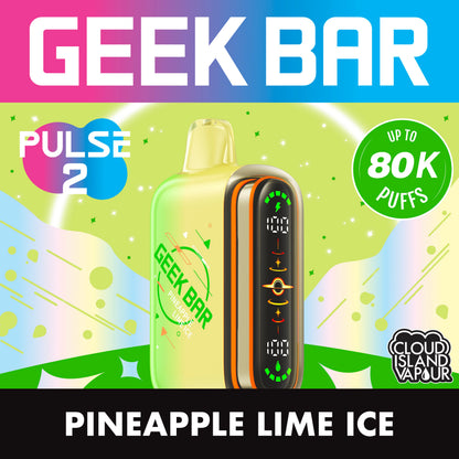 GEEK BAR PULSE 2 80K Pineapple Lime Ice